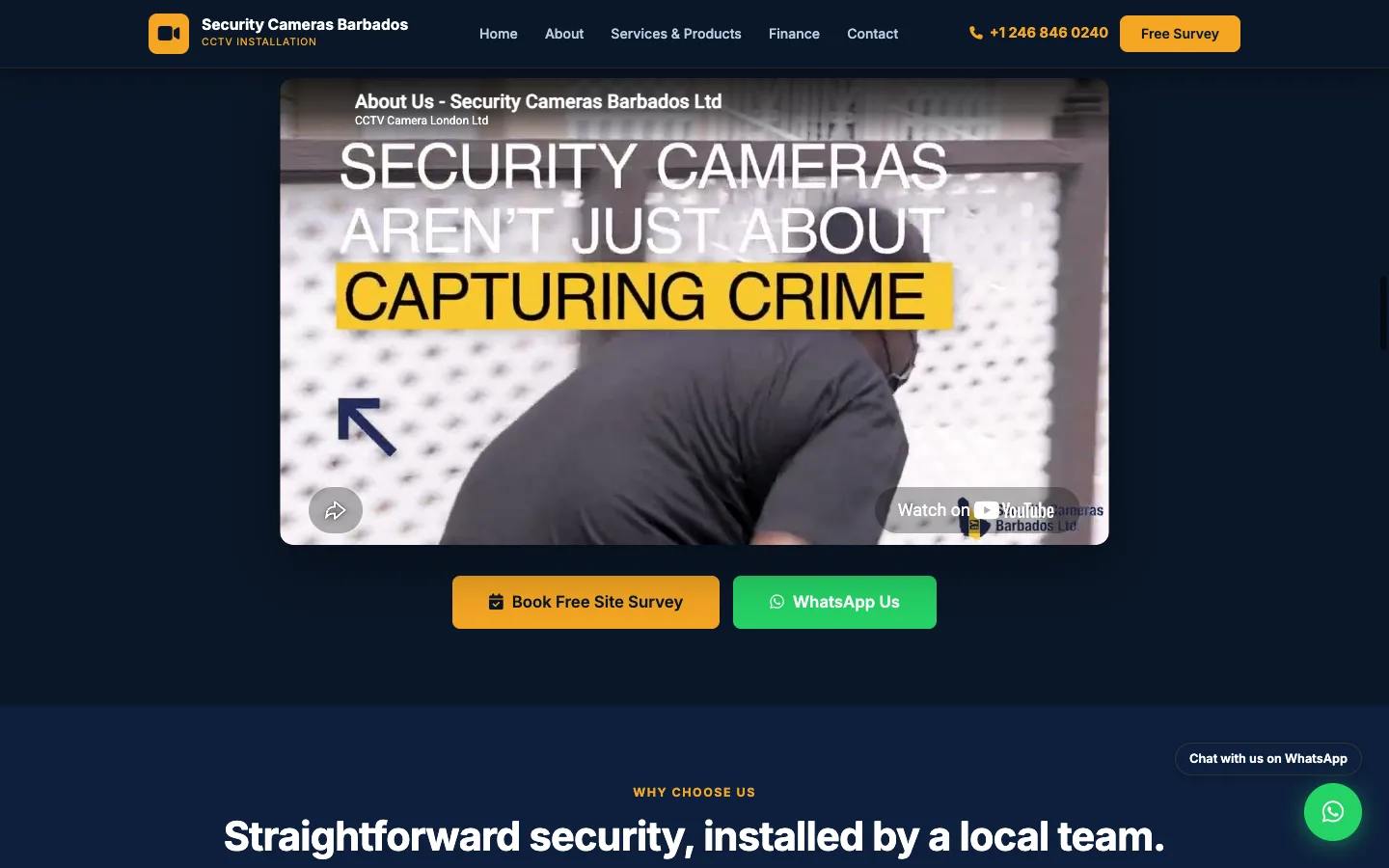 Security Cameras Barbados video and trust content
